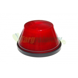 Lampa obrysowa okrągła czerwona